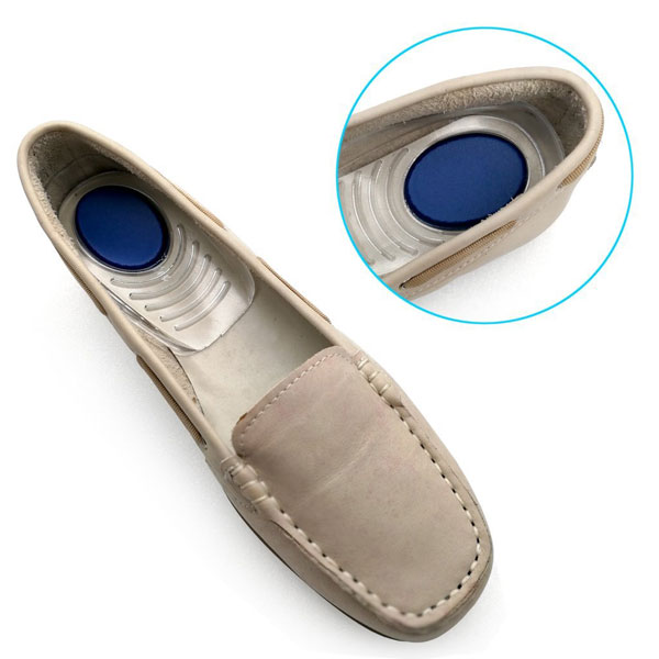 Foot Care Comfort Siltưởng Foot Pad Insle Silicoe Gel Heel Cup Cushion Pad ZG -207