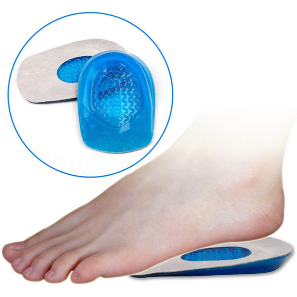 Super Comfortable Foot Care Silicoe Gel Insle Heel Cups for Adult ZG -1897