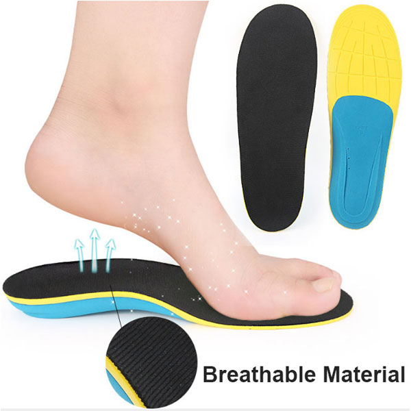 High Elastic weable Arch support Flat Foot Correction Orthotic EVA Insle for Adult ZG -225