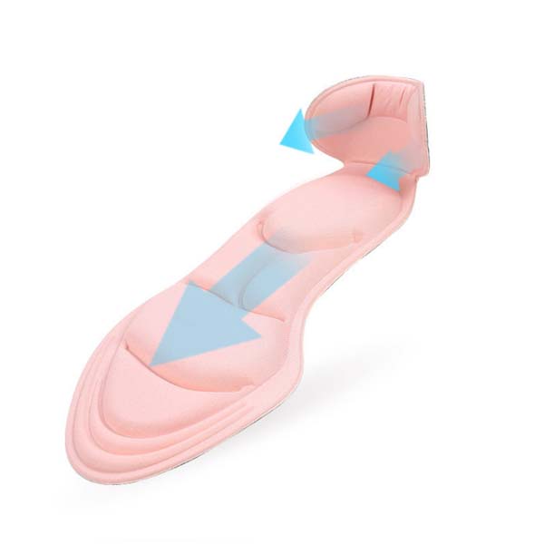 3D Super Comfort Breathable 3D spongem Foom Massage Insomnia With Back Heel Liner for High Heel Shoes ZG -36 6
