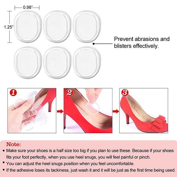 Heel Grips Liners and Arch hỗ trợ Back Heel Insomes for Shoes ZG -27