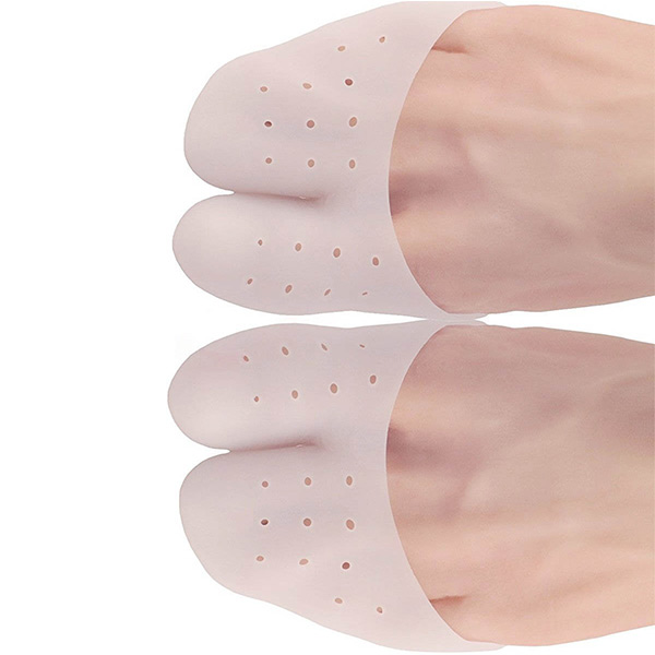 Trà sữa giống Silicone Bunion Pads Forefoot Toe Sleeve Metatarsal Pads for Pain Relief ZG -27